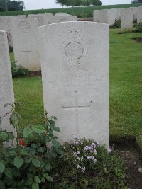 Peronne Road Cemetery Maricourt - Greves, C E J