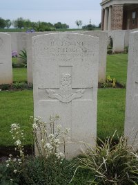 Peronne Road Cemetery Maricourt - Haggar, H D F