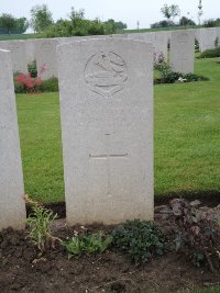 Peronne Road Cemetery Maricourt - Hamer, George Arthur
