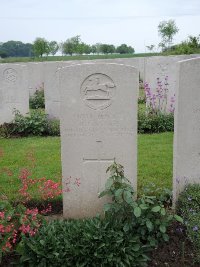 Peronne Road Cemetery Maricourt - Hannah, David