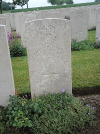 Peronne Road Cemetery Maricourt - Henderson, Cecil Arthur