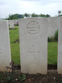 Peronne Road Cemetery Maricourt - Hine, S
