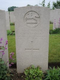 Peronne Road Cemetery Maricourt - Hopcroft, George Henry
