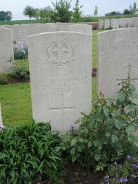 Peronne Road Cemetery Maricourt - Hopkins, Elisha Horace