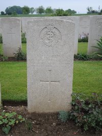 Peronne Road Cemetery Maricourt - Horkins, Richard Earl