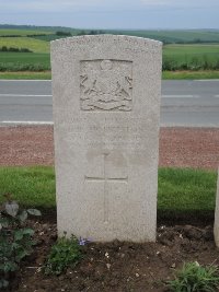 Peronne Road Cemetery Maricourt - Houghton, Daniel Briscoe