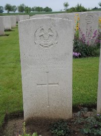 Peronne Road Cemetery Maricourt - Howells, Percy Wilfred