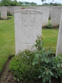 Peronne Road Cemetery Maricourt - Humphreys, W