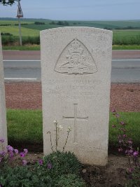 Peronne Road Cemetery Maricourt - Jackson, D P