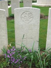 Peronne Road Cemetery Maricourt - Jevons, E