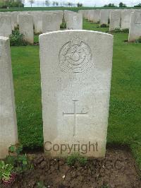 Peronne Road Cemetery Maricourt - Jevons, Ellis