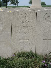 Peronne Road Cemetery Maricourt - Johnson, Samuel