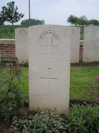 Peronne Road Cemetery Maricourt - Johnston, D