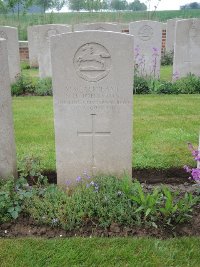Peronne Road Cemetery Maricourt - Johnston, S H