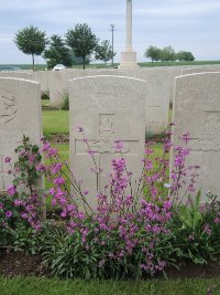 Peronne Road Cemetery Maricourt - Kay, T