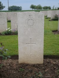 Peronne Road Cemetery Maricourt - Kither, Harold George