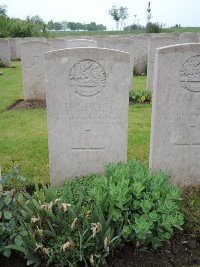 Peronne Road Cemetery Maricourt - Knight, Romulus Richard