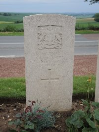 Peronne Road Cemetery Maricourt - Lancaster, J
