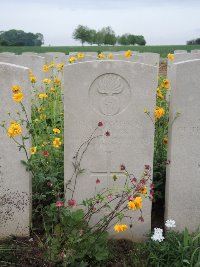 Peronne Road Cemetery Maricourt - Lock, L A