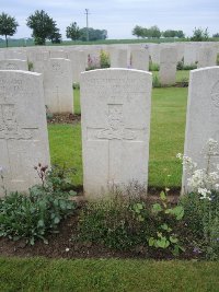 Peronne Road Cemetery Maricourt - Lucas, Norman