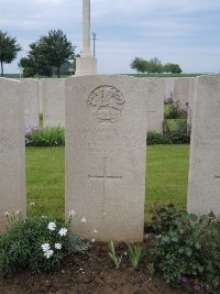 Peronne Road Cemetery Maricourt - Lusted, Frederick Arthur