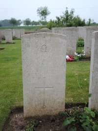 Peronne Road Cemetery Maricourt - MacCrorie, J