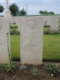 Peronne Road Cemetery Maricourt - Maloney, J