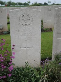 Peronne Road Cemetery Maricourt - Marshall, J