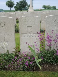 Peronne Road Cemetery Maricourt - Martin, J