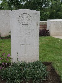 Peronne Road Cemetery Maricourt - May, Francis John