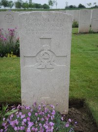 Peronne Road Cemetery Maricourt - McDonald, H