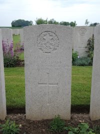 Peronne Road Cemetery Maricourt - McElwee, M