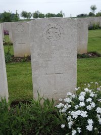 Peronne Road Cemetery Maricourt - McKibbin, David