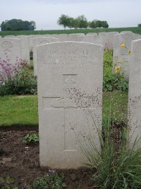 Peronne Road Cemetery Maricourt - Middleton, Ernest L.