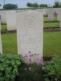 Peronne Road Cemetery Maricourt - Millar, David Robb