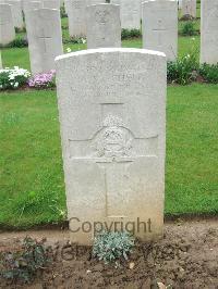 Peronne Road Cemetery Maricourt - Mitchell, A
