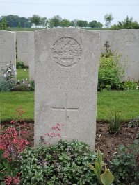 Peronne Road Cemetery Maricourt - Mitchell, A E