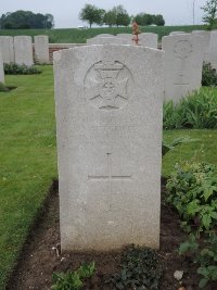 Peronne Road Cemetery Maricourt - Mitchell, James