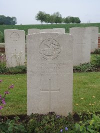 Peronne Road Cemetery Maricourt - Moseley, James Robert
