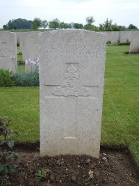 Peronne Road Cemetery Maricourt - Mowbray, John Leslie