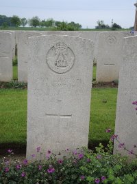 Peronne Road Cemetery Maricourt - Newton, J