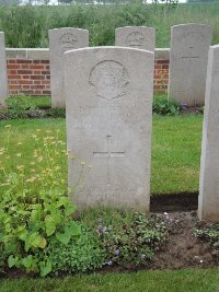Peronne Road Cemetery Maricourt - Nicholson, W