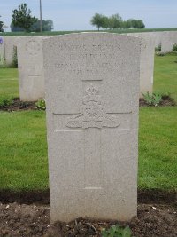 Peronne Road Cemetery Maricourt - Oldham, T