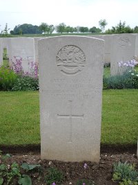 Peronne Road Cemetery Maricourt - Olds, A J