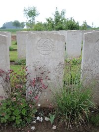 Peronne Road Cemetery Maricourt - Parsons, S M