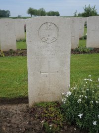 Peronne Road Cemetery Maricourt - Peacock, Charles William
