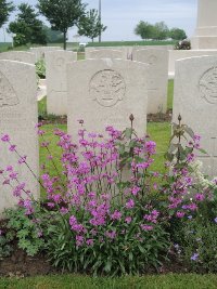 Peronne Road Cemetery Maricourt - Pearson, J W