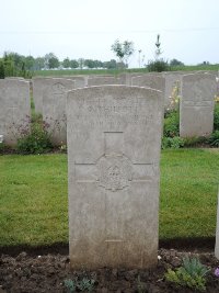 Peronne Road Cemetery Maricourt - Philpott, P