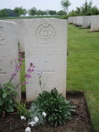 Peronne Road Cemetery Maricourt - Porteous, W