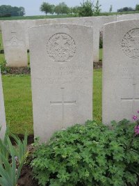 Peronne Road Cemetery Maricourt - Ritchie, J